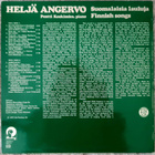 Heljä Angervo: Suomalaisia lauluja, 1979 LP VG+ - pikkukuva 2