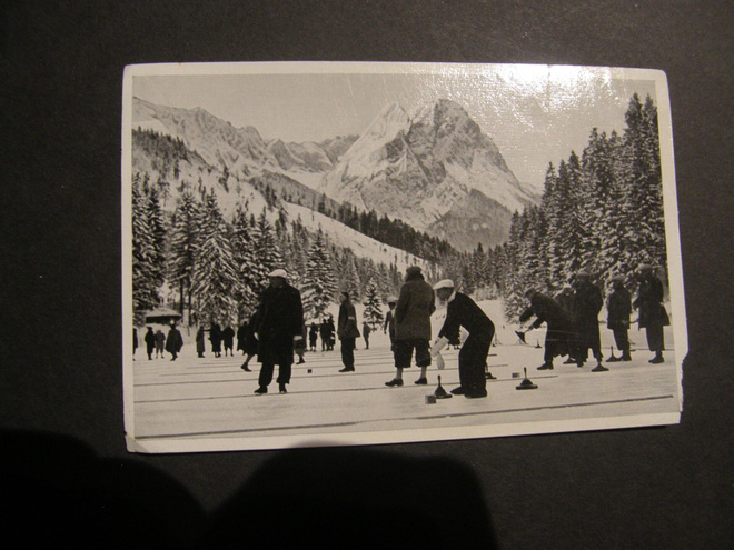 1936 OLYMPIA Garmisch Partenkirchen / Curling