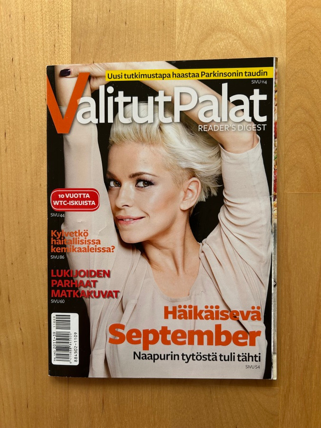 Valitut Palat lehti, syyskuu ( 2011 )