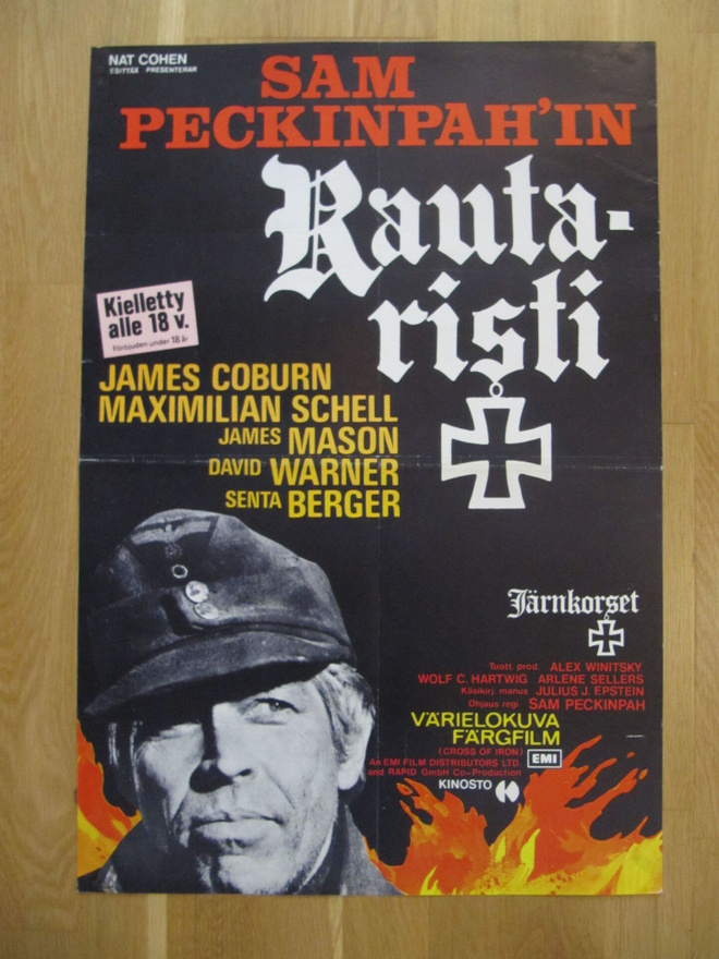 Elokuvajuliste: Rautaristi (Sam Peckinpah)