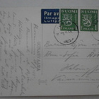 Ounasvaara, poroja tiellä, vanha mv pk, p. 1955 - pikkukuva 2