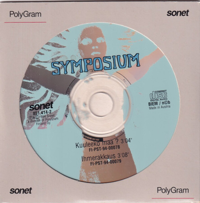 Symposium - Kuuleeko Maa? / Ihmerakkaus (CD, Single)