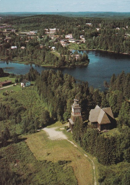 KIRKKOKORTTI - PETÄJÄVEDEN VANHA KIRKKO - 1