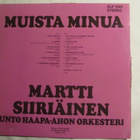 Martti Siiriäinen: Muista minua LP 1974 - pikkukuva 2