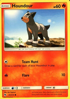 Pokémon kortti, Houndour