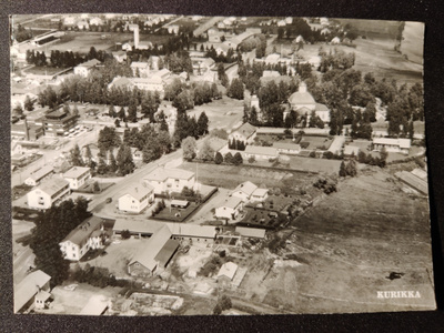 VANHA Postikortti Kurikka 1964 Karhumäki Alkup.Mallikappale