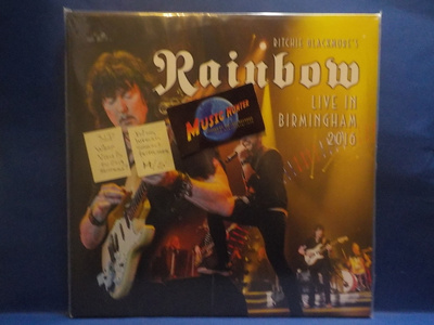 RAINBOW - LIVE IN BIRMIGHAM 2016 M/EX- EU 2019 3LP