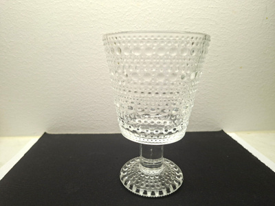 Oiva Toikka Kastehelmi jalkalasi 26 cl kirkas, Iittala