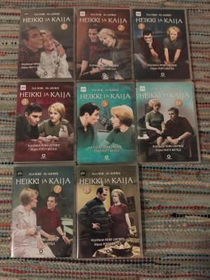 Heikki ja Kaija dvd 8 kpl