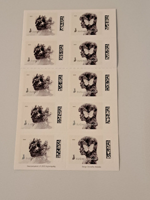 Postimerkkejä/ ikimerkkejä 10 kpl, postituoreet