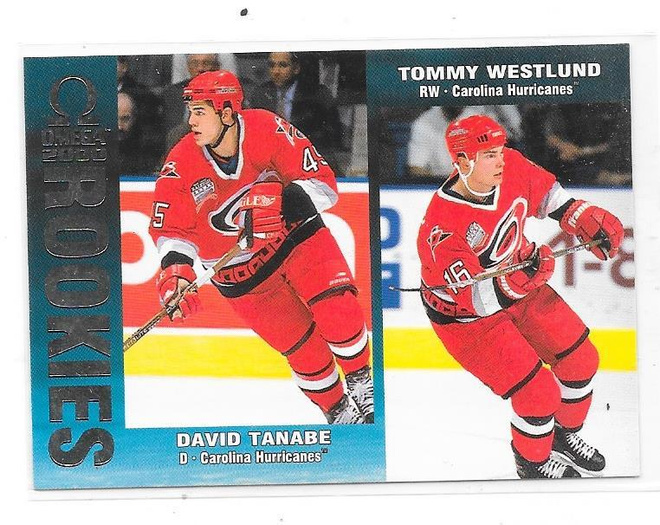 99-00 Pacific Omega #50 David Tanabe & Tommy Westlund Car RC