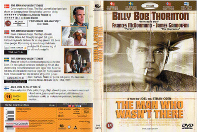 Mies Joka Ei Ollut Siellä (26 220) k -FI- DVD nordic, billy