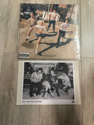 AMYL & THE SNIFFERS - Cartoon Darkness LP + nimmarikuva MINT
