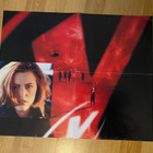 X-Files Gillian Anderson julisteet + Taskupokkari  - pikkukuva 1
