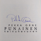 Pekka Orne : Punainen keinuhevonen (signeerattu) - pikkukuva 3