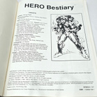 Hero System RPG Sourcebook - Hero Bestiary #507 1992 - pikkukuva 4