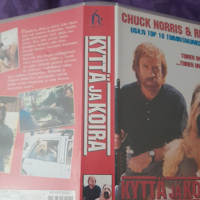 Kyttä ja koira vhs,chuck norris