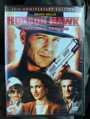 Hudson Hawk - varkaista parhain (1991) DVD Suomijulkaisu