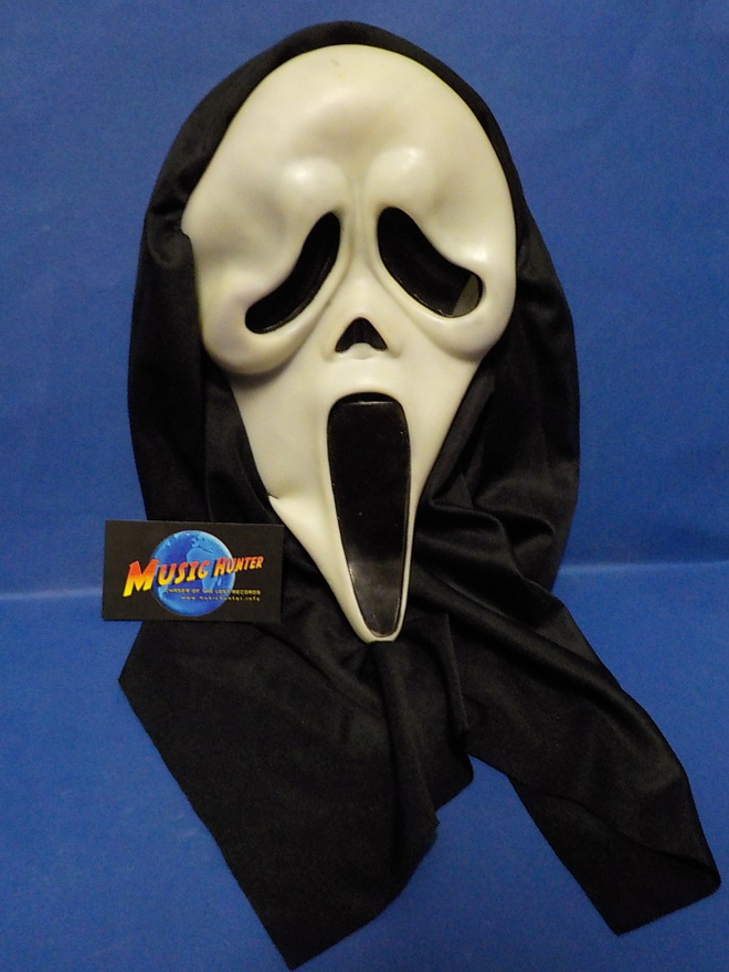 SCREAM - GHOSTFACE 1997 MASK (W) orig . GLOWS IN THE DARK!