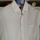 Pinstripes kauluspaita S-koko Retro - pikkukuva 2
