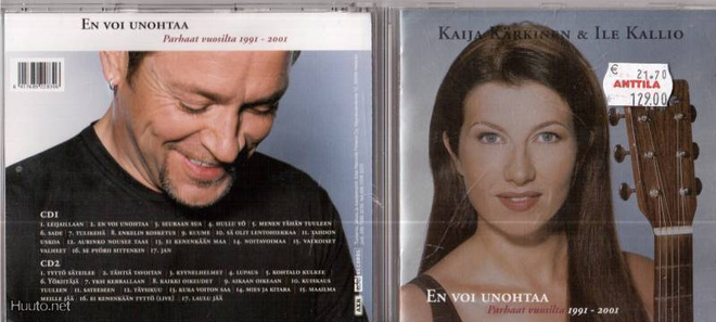 Kaija Kärkinen & Ile Kallio En Voi Unohtaa (tupla)
