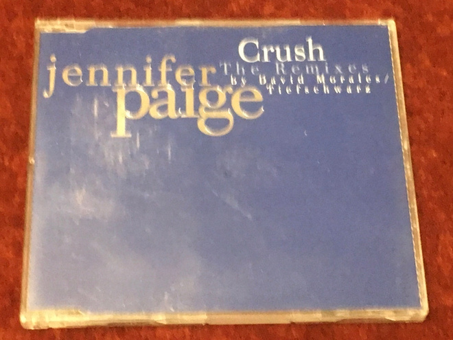 JENNIFER PAIGE - CRUSH - THE REMIXES - CD SINGLE