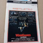 WARNER HOME VIDEO KASETTILUETTELO - pikkukuva 1
