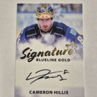 Blueline 24-25 Cameron Hillis signature gold - pikkukuva 1