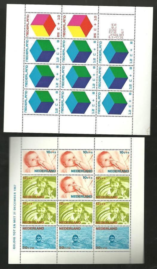 ALANKOMAAT Hollanti 2 postituoretta arkkia **