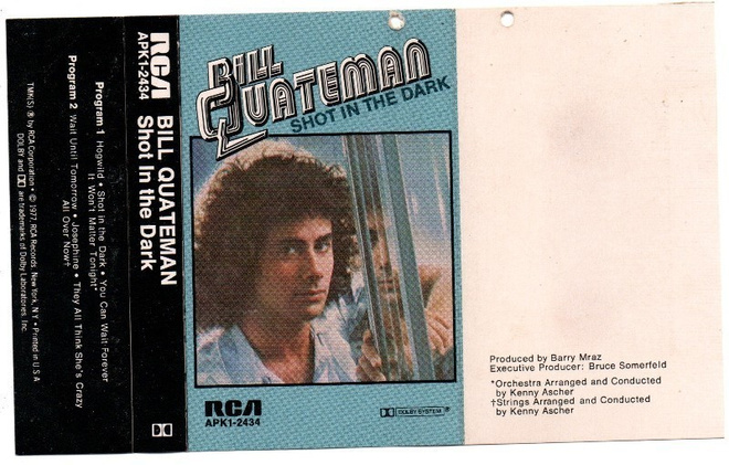 Bill Quateman Shot in the dark c-kasetti