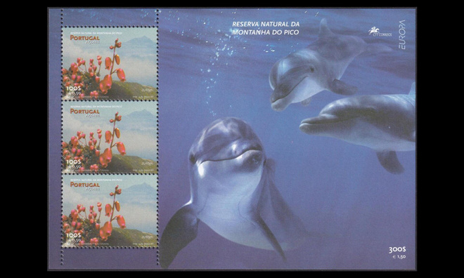 Azorit 470BL19 ** Europa luonnonpuistot (1999)