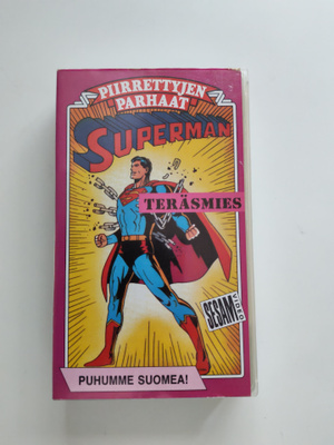 Teräsmies/superman vhs