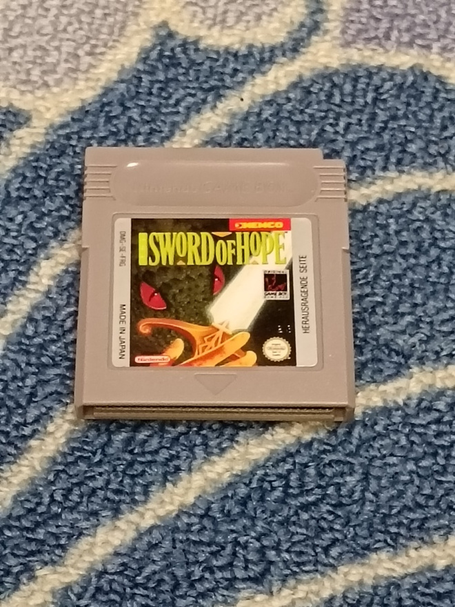 The Sword Of Hope Nintendo Game Boy