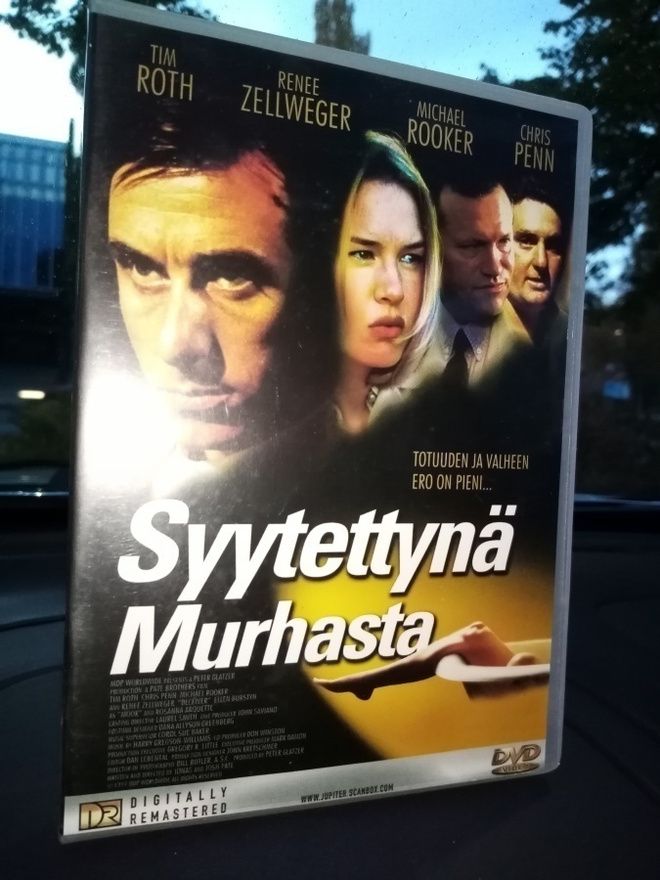 DVD Syytettynä murhasta ( SIS POSTIKULU)