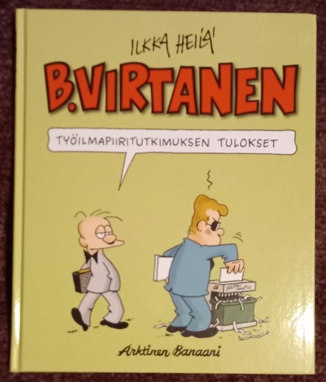B. Virtanen - Työilmapiiritutkimuksen tulokset - nimmarilla!