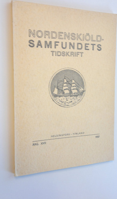 Nordenskiöld-samfundets tidskrift, årg XVII 1957