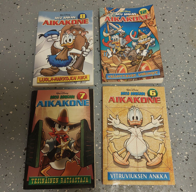 Aku Ankan Aikakone 6 7 8 12