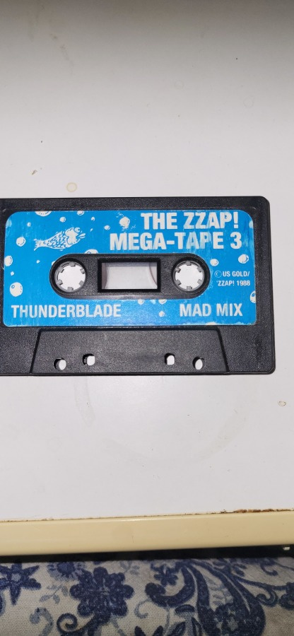 Harvinainen The Zzap! Mega-Tape 3 kasetti, L