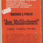 Armas J. Pulla : Jees ,  Mullikuhnuri - pikkukuva 2