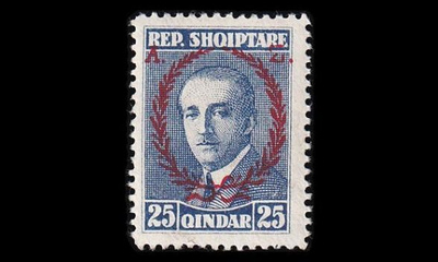 Albania 156 * Presidentti 25 Q (1927)