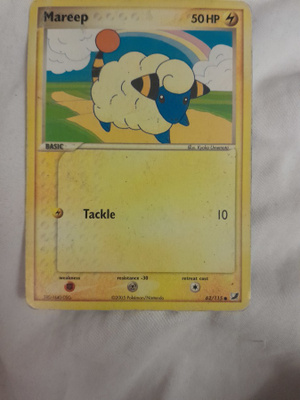 Mareep #62 Pokemon Unseen Forces card