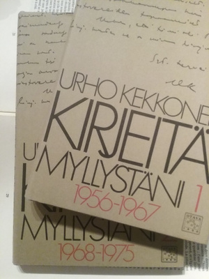 Urho Kekkonen - Kirjeitä myllystäni 1-2 (sid.)