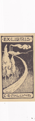 Ex Libris, C. B. Nylund ,  b694