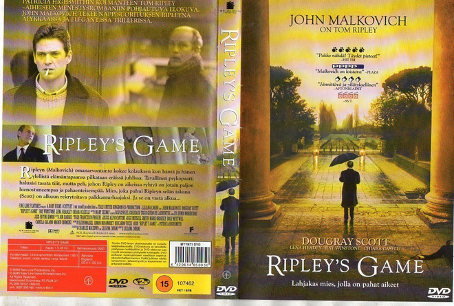 RIPLEY´S GAME	(27 855)	k	-FI-	DVD		john malkovich	2003
