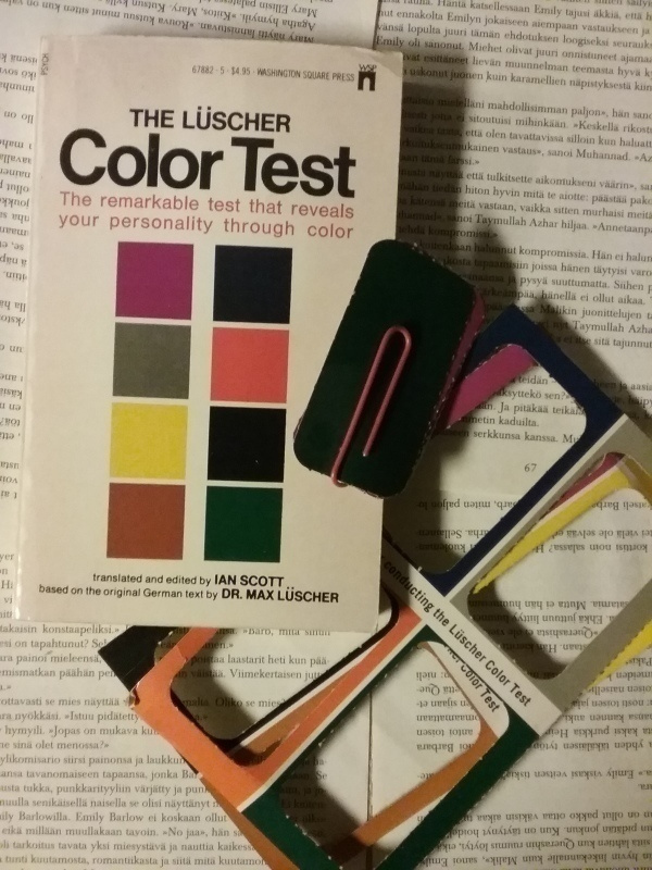 Max Lüscher - The Luscher Color Test (paperback)