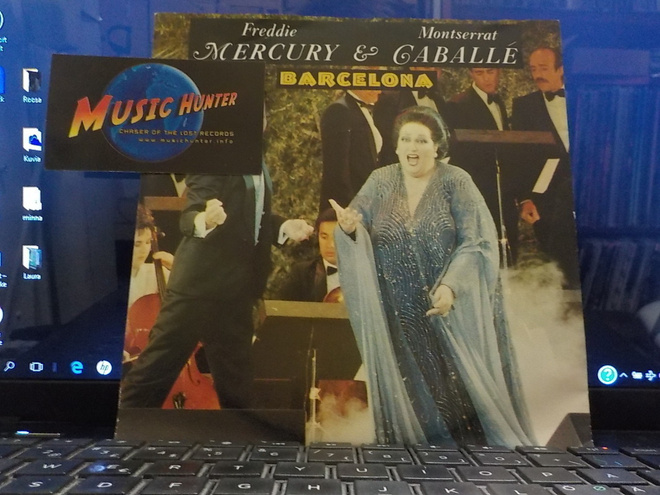 Mercury & Caballé - Barcelona EX+/EX+ 7"