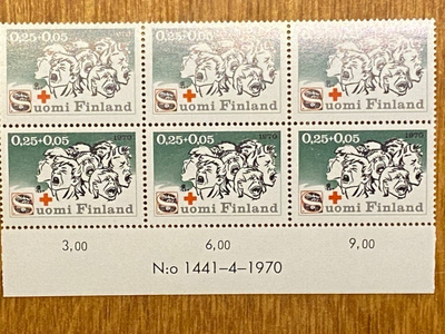 PR 1970 0,25MK+0,05 NUMEROKUUSILO**