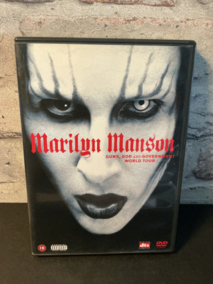 MARILYN MANSON: Guns, God And Goverment dvd levy