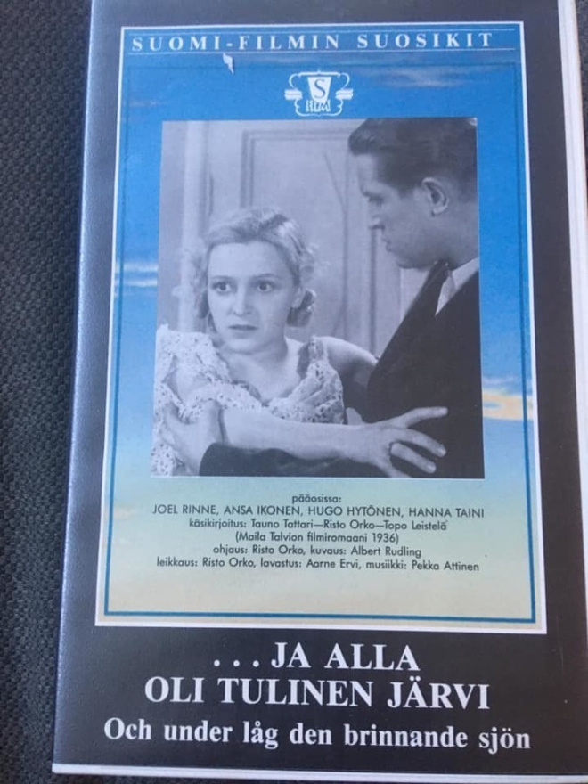 Ja alla oli tulinen järvi  VHS Maila Talvio