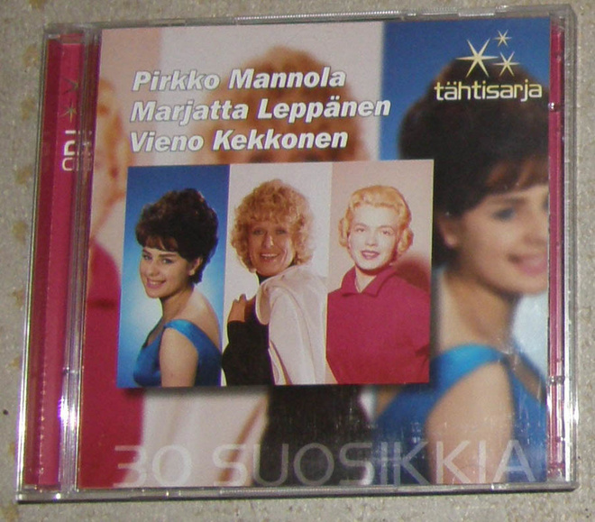 Mannola. Leppänen. Kekkonen - 30 suosikkia - 2CD